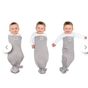 Gray Baby Swaddle by Brand